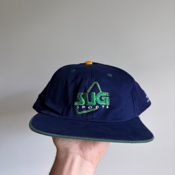 vintage SUGI SPORTS Hat cap snapback techwear vintage outdoors - Picture 2 of 8